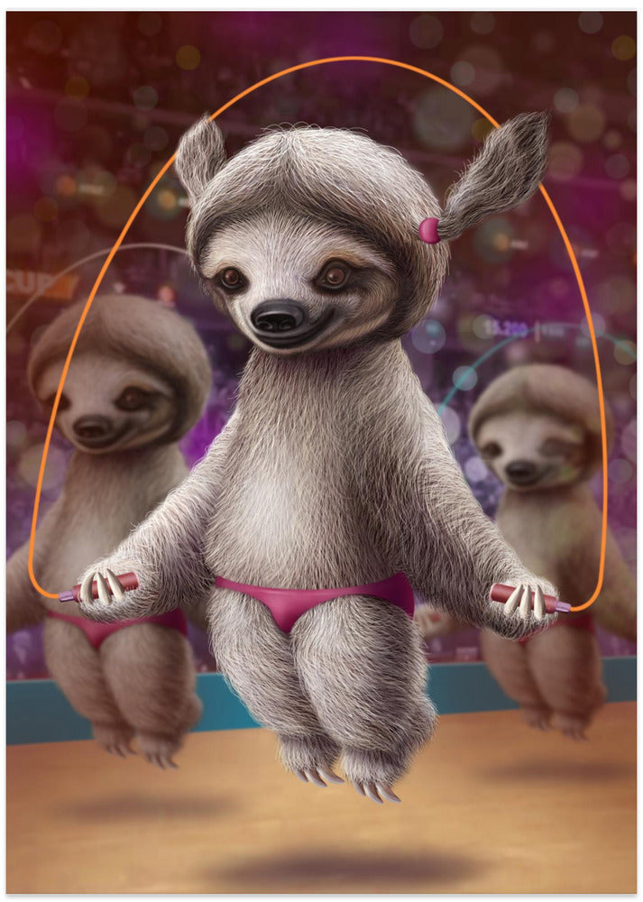 SLOTHS SKIPPING