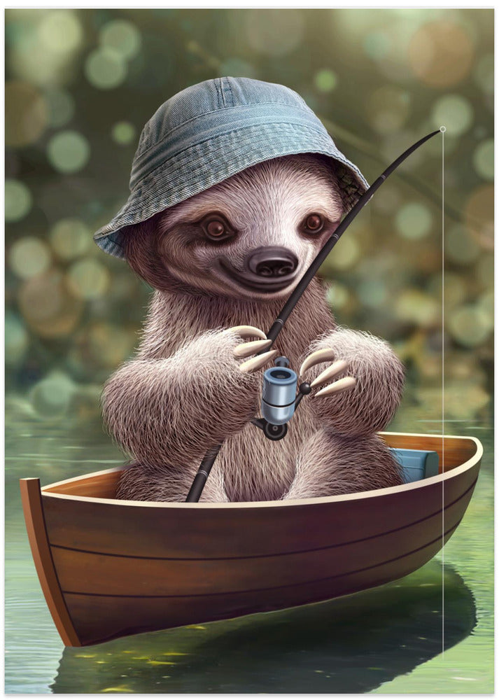 SLOTH GO FISHING
