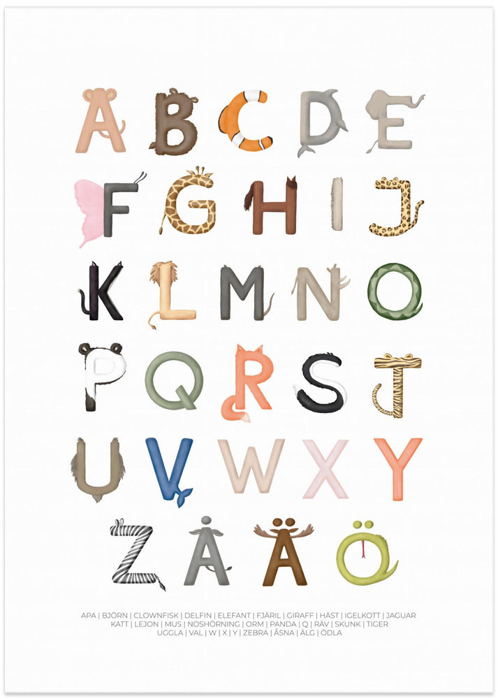Djurbokstäver