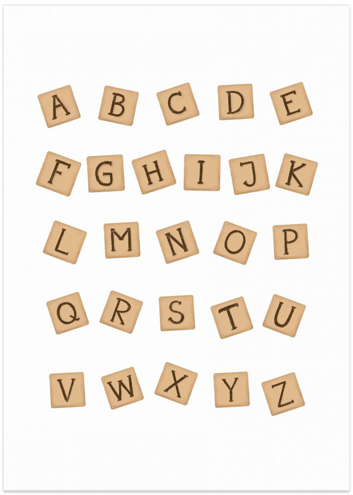 Wooden Blocks ABC