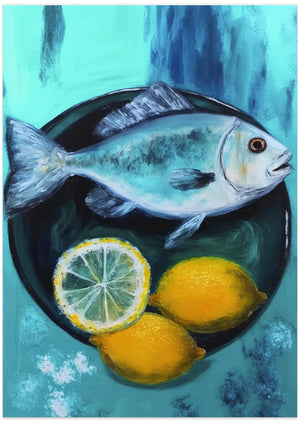 Art Prints of A Fishplate