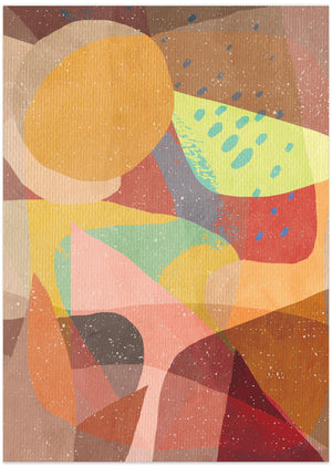 Art Prints of Pastel Shapes & Watermelon