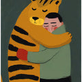 Tiger's Gentle Hug