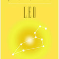 Leo Zodiac Print Art