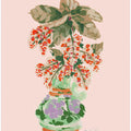 Blooming Vase In Red