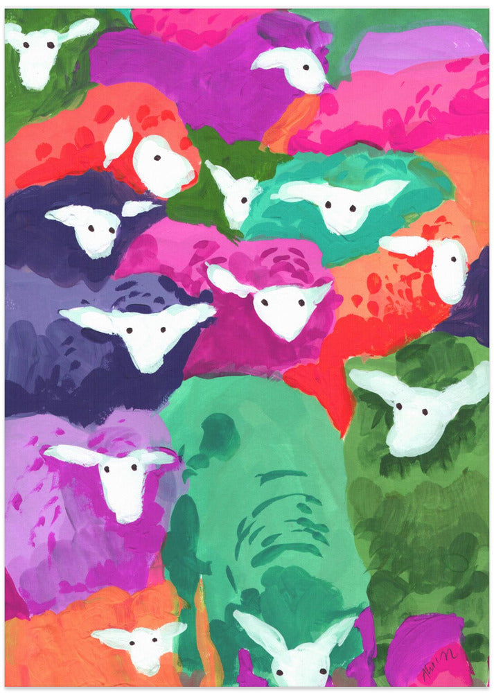 Colorful Sheep Cocktail Tropical