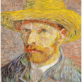 Self Portrait With Straw Hat