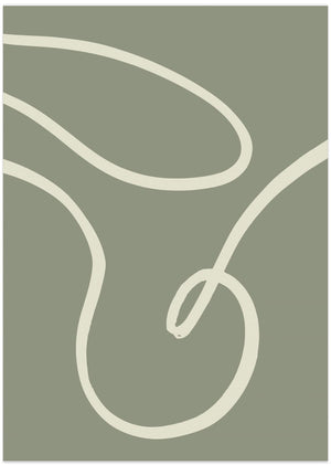 Art Prints of Green Line 03