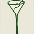 Art Prints of Cocktail Green