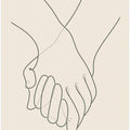Holding Hands Green