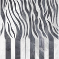 Art Prints of Zebra piano print music black concrete