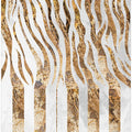 Art Prints of Gold Zebra Piano