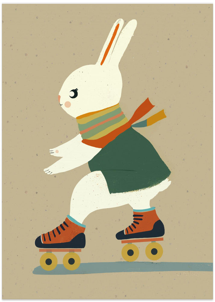 Inline Skating Bunny