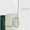 Art Prints of Abstract Shapes in Green-1