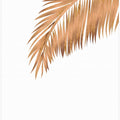 Gold Copper palm leaf 3