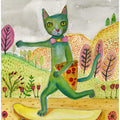 Art Prints of Pizza Cat