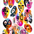 Vivid Faces Collage