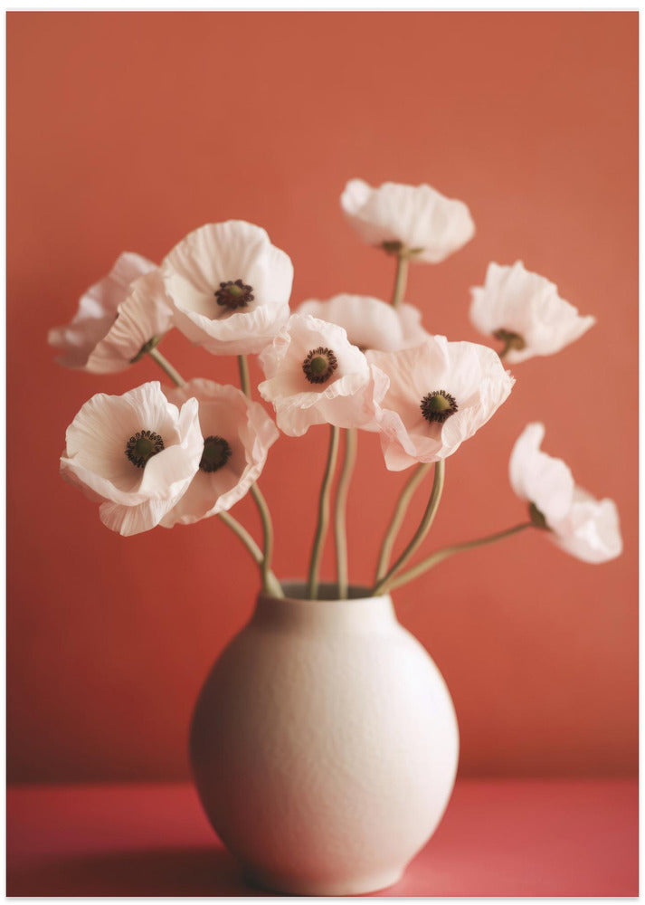 Poppies in Porcelain