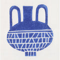 Linocut Vase #6