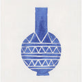 Linocut Vase #8