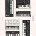 Art Prints of Synthetisers
