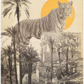 Giant Tiger In Ruins