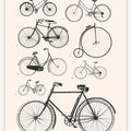 Art Prints of Bicyclettes