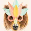Bear Paper Mask