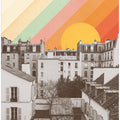 Art Prints of Rainbow Sky Above Paris