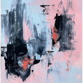 Art Prints of Pink and Grey Abstract 3