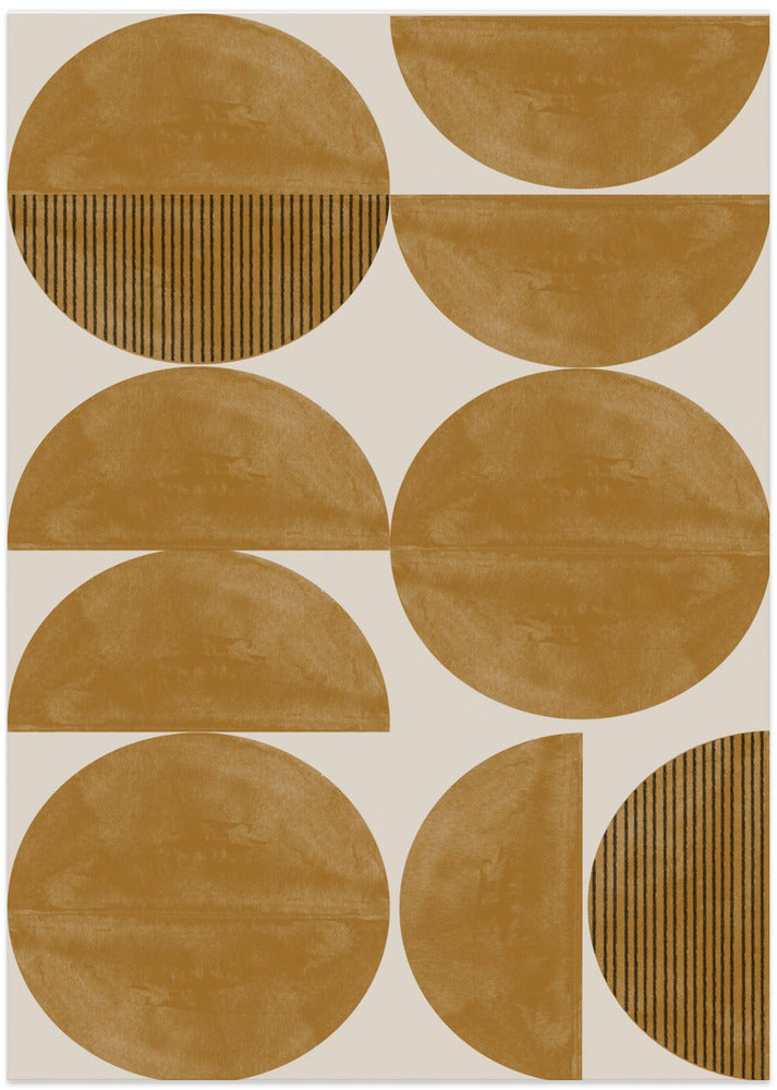 Golden Geometric Rhythm