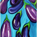 Aubergines Rain