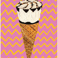 Art Prints of Cornetto Pink