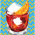 Art Prints of Negroni Blue