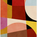 Warm Colors Bauhaus Geometry2