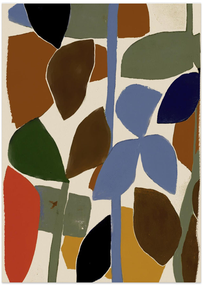 Abstract Leaves Harmony