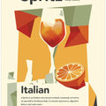 Art Prints of Aperol spritz print