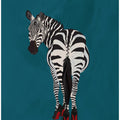 Zebra heels