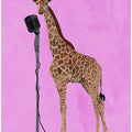 Giraffe Microphone Pink 01