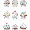 Art Prints of Cupcakes