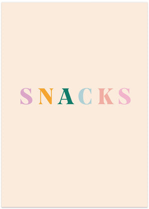 Art Prints of Snacks