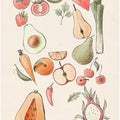 Art Prints of Tropical Vegetable illustration