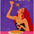 Art Prints of Eat spaghetti no regretti