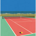 Tennis Court In the Desert