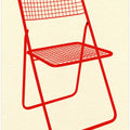 Ted Net Chair Red