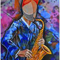 Jazz sax man