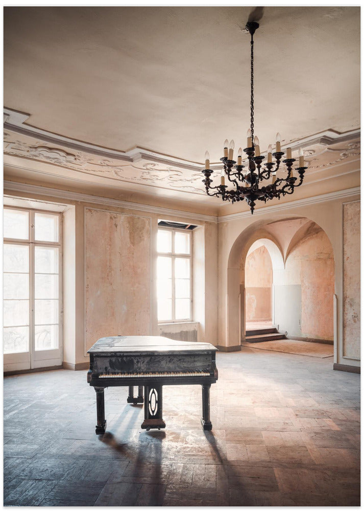 Piano in an Abandoned Castle