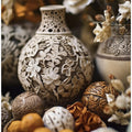 Ornate Floral Vessels