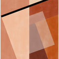 Geometric Shapes And Warm Earth Tones