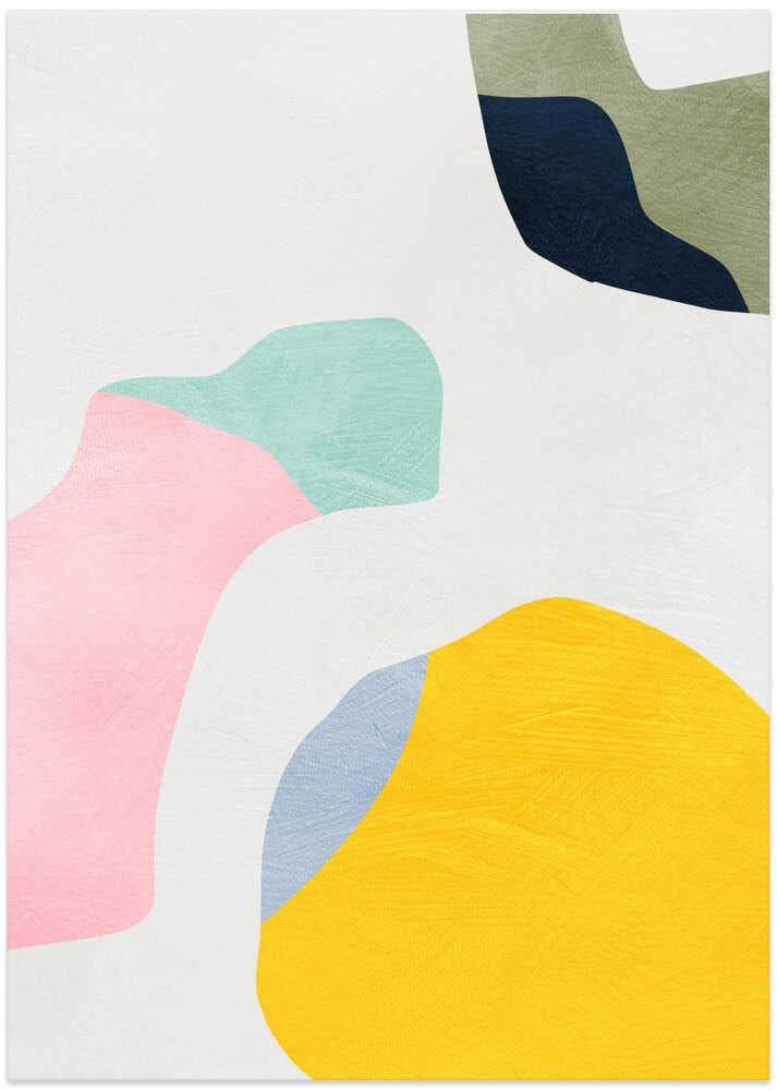 Pastel Minimal shapes